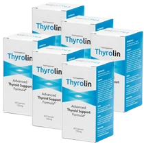 Thyrolin: Pacchetto da 6 flaconi per trattamento prolungato