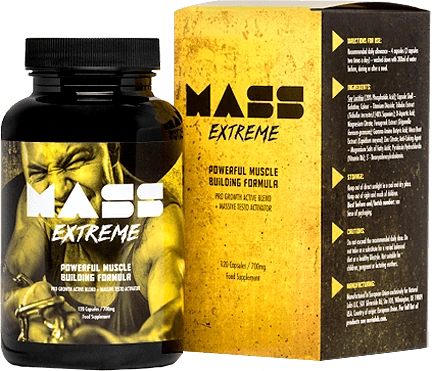 Mass Extreme: integratore per massa muscolare e forza.