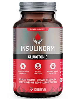 Insulinorm: Confezione dell'integratore naturale per glicemia e diabete.
