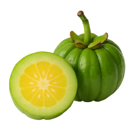 Frutto di Garcinia Cambogia, noto per il controllo dell'appetito notturno