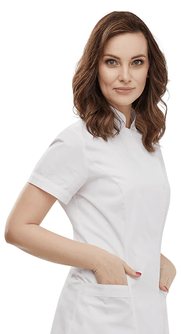 Esperto che spiega i benefici di Collagen Select