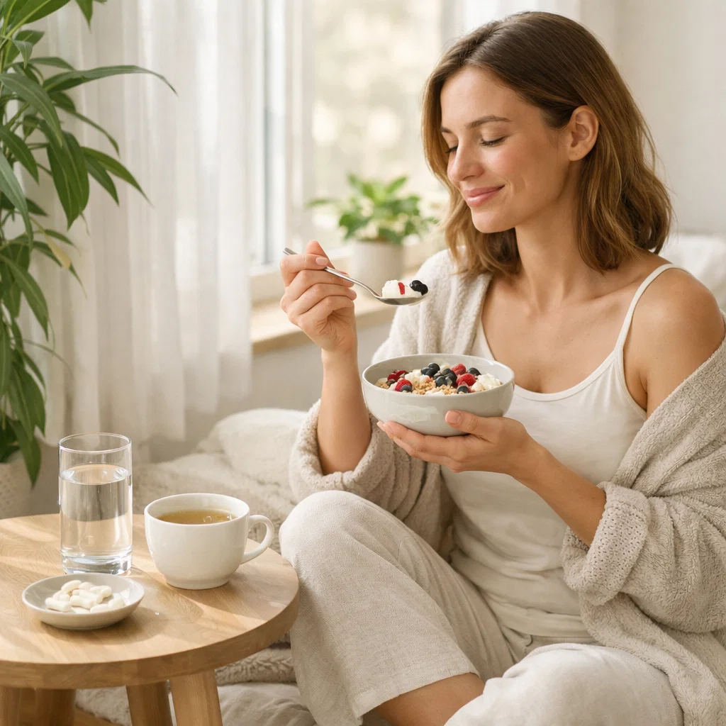 Probiotici, prebiotici e integratori per digestione, microbiota intestinale e transito regolare